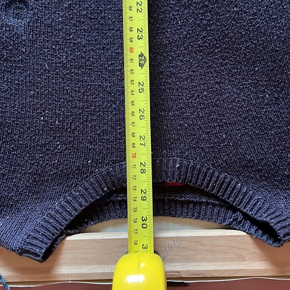 Chaps Knit Sweater - Color: Chocolate Brown, Size: XXL - Picture 6 of 9